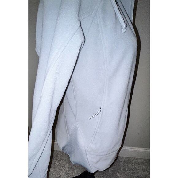 Columbia Women's Size L Full-Zip Gray Blue Polar‎ Fleece Jacket - Picture 6 of 8